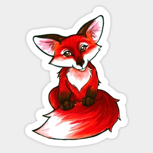 Cute Fox Sticker